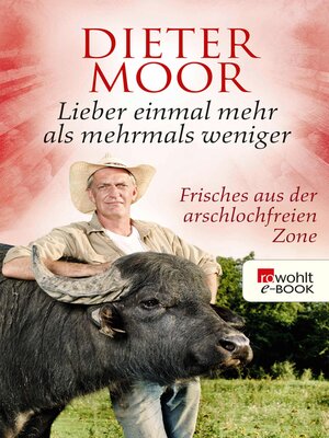 cover image of Lieber einmal mehr als mehrmals weniger